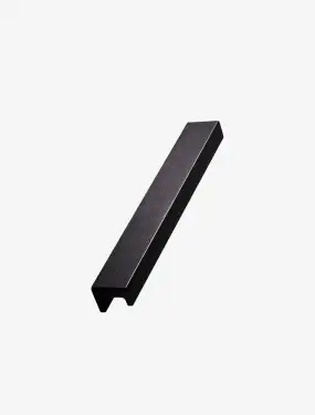Click Here To Enlarge This Photo Of Furnipart 'Station' Cabinet Pull L190mm / C160mm - Brushed Matt Black (437620160-76)