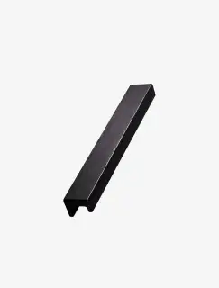 Furnipart 'Station' Cabinet Pull L190mm / C160mm - Brushed Matt Black (437620160-76)