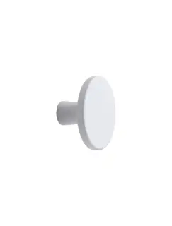 Furnipart 'Plato' Cabinet Knob D42mm - Matt White (441320042-0500)