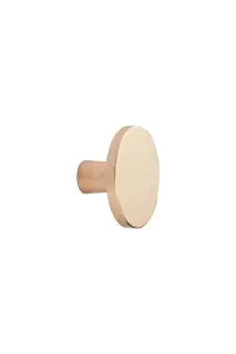 Furnipart 'Plato' Cabinet Knob D42mm - Brushed Brass (441320042-31)