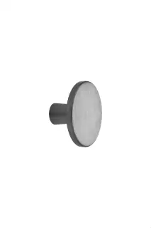 Furnipart 'Plato' Cabinet Knob D42mm - Brushed Anthracite (441320042-91)