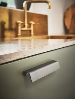 Furnipart 'Fringe' Cabinet Pull L170mm / C160mm - Brushed Anthracite (442220160-91)