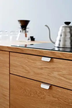 Click Here To Enlarge This Photo Of Furnipart 'Accent' Cabinet Pull L50mm / C32mm - Inox Look (446820050-66)