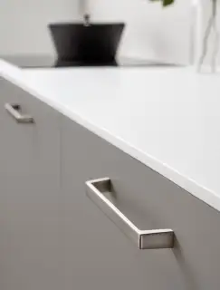 Furnipart 'Seam' Cabinet Pull L170mm / C160mm - Inox Look (448920160-66)