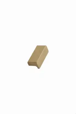 Click Here To Enlarge This Photo Of Furnipart 'Elan' Cabinet Knob L50mm - Brushed Brass (453320032-31)