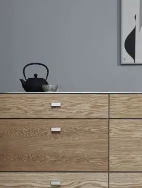Click Here To Enlarge This Photo Of Furnipart 'Elan' Cabinet Knob L50mm - Inox Look (453320032-66)