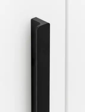 Click Here To Enlarge This Photo Of Furnipart 'Elan' Cabinet Knob L50mm - Brushed Matt Black (453320032-76)