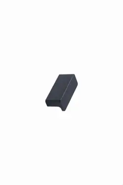 Click Here To Enlarge This Photo Of Furnipart 'Elan' Cabinet Knob L50mm - Brushed Matt Black (453320032-76)