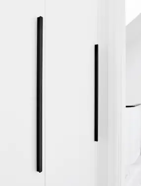 Click Here To Enlarge This Photo Of Furnipart 'Elan' Cabinet Pull L1200mm - Brushed Matt Black (4533201088-76)