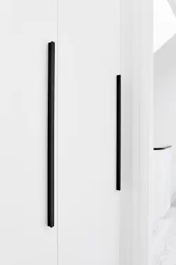 Click Here To Enlarge This Photo Of Furnipart 'Elan' Cabinet Pull L1200mm - Brushed Matt Black (4533201088-76)