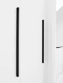 Furnipart 'Elan' Cabinet Pull L1200mm - Brushed Matt Black (4533201088-76)