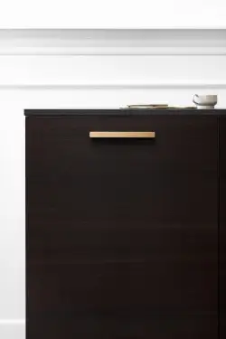 Click Here To Enlarge This Photo Of Furnipart 'Elan' Cabinet Pull L200mm - Brushed Brass (453320160-31)