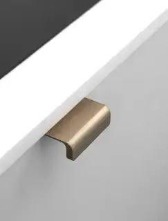Furnipart 'Artisan' Cabinet Pull L40mm - Brushed Brass (454320040-31)