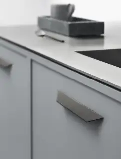 Furnipart 'Streamline' Cabinet Pull L225mm / C96mm - Black (454520096-9005)