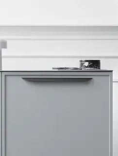 Furnipart 'Streamline' Cabinet Pull L384mm / C256mm - Black (454520256-9005)