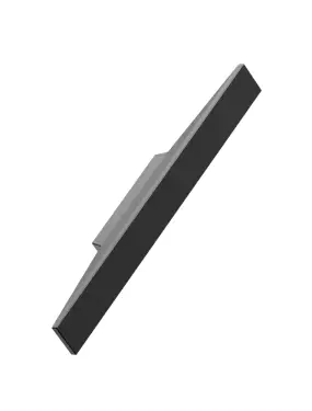 Click Here To Enlarge This Photo Of Furnipart 'Facet' Cabinet Pull L156mm / C32mm - Matt Black (459320032-9005)