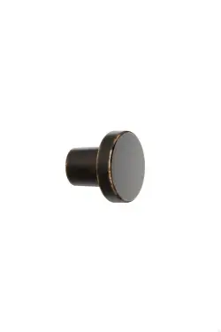 Click Here To Enlarge This Photo Of Furnipart 'Dot' Cabinet Knob D30mm - Antique Brown (511360030-23)