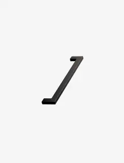 Furnipart 'Flat' Cabinet Pull L206mm / C192mm - Matt Black (512860192-99)