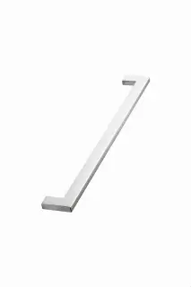 Furnipart 'Flat' Cabinet Pull L270mm / C256mm - Inox Look (512860256-66)