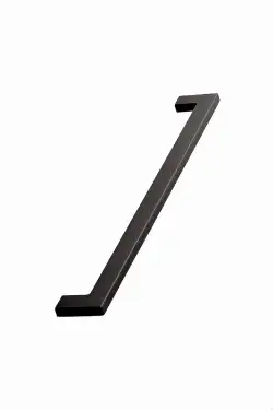 Click Here To Enlarge This Photo Of Furnipart 'Flat' Cabinet Pull L270mm / C256mm - Matt Black (512860256-99)