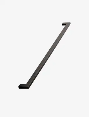 Click Here To Enlarge This Photo Of Furnipart 'Flat' Cabinet Pull L462mm / C448mm - Matt Black (512860448-99)