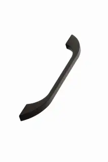 Furnipart 'Slim' Cabinet Pull L200mm / C160mm - Matt Black (515460160-99)