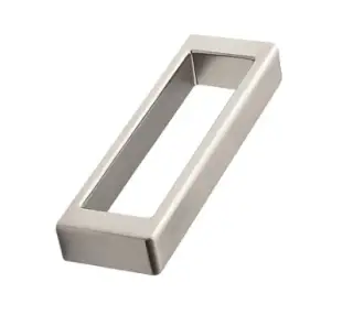 Furnipart 'Cubico' Cabinet Pull L105mm / C96mm - Inox Look (518660096-66)