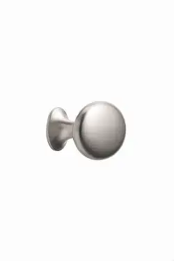 Click Here To Enlarge This Photo Of Furnipart 'Oval' Simple Cabinet Knob L60mm - Inox Look (525060060/66)