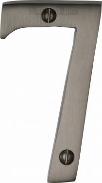 Click Here To Enlarge This Photo Of C1560 7-MB Heritage Brass Numeral 7 Face Fix 76mm (3") Matt Bronze Finish