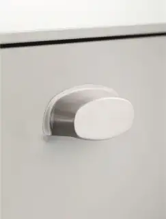Furnipart 'Pharma' Cup Pull L95mm / C64mm - Inox Look (534360064-66)