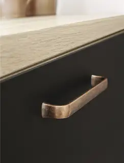 Furnipart 'Common' Cabinet Pull L170mm / C160mm - Antique Copper (535960160-98)