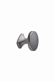 Furnipart 'Classic' Cabinet Knob D34mm - Antique Grey (536460034-22)