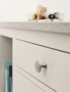 Furnipart 'Classic' Cabinet Knob D34mm - Inox Look (536460034-66)