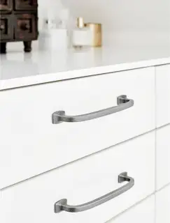 Furnipart 'Classic' Cabinet Pull L186mm / C160mm - Antique Grey (536460160-22)