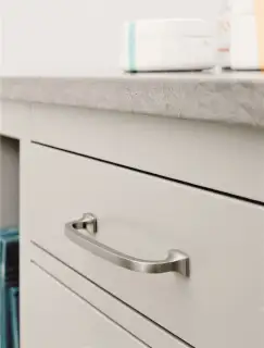 Furnipart 'Classic' Cabinet Pull L186mm / C160mm - Inox Look (536460160-66)