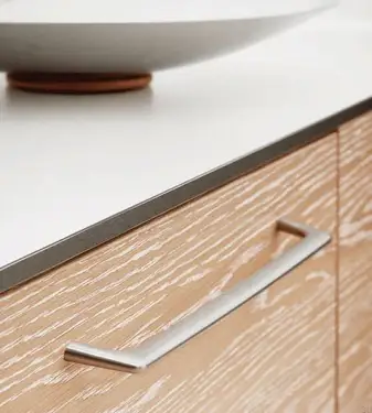 Click Here To Enlarge This Photo Of Furnipart 'Vista' Cabinet Pull L176mm / C160mm - Inox Look (538560160-66)