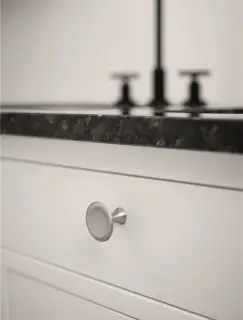 Furnipart 'Bell' Cabinet Knob D42mm - Inox Look (540860042-66)
