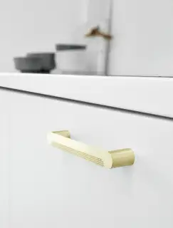 Furnipart 'Metro' Cabinet Pull L180mm / C160mm - Brushed Gold (540960160-33)