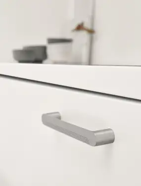 Click Here To Enlarge This Photo Of Furnipart 'Metro' Cabinet Pull L180mm / C160mm - Inox Look (540960160-66)