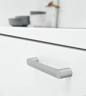 Click Here To Enlarge This Photo Of Furnipart 'Metro' Cabinet Pull L180mm / C160mm - Inox Look (540960160-66)