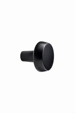 Click Here To Enlarge This Photo Of Furnipart 'Autumn' Cabinet Knob D36mm - Matt Black (541060036-99)