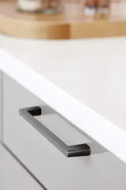Click Here To Enlarge This Photo Of Furnipart 'Diner' Cabinet Pull L340mm / C320mm - Brushed Anthracite (541360320-91S)