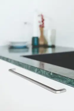 Click Here To Enlarge This Photo Of Furnipart 'Compact' Cabinet Pull L332mm / C320mm - Inox Look (542860320-66)