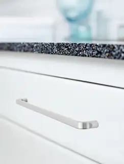 Furnipart 'Base' Cabinet Pull L332mm / C320mm - Inox Look (542960320-66)