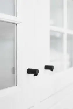 Click Here To Enlarge This Photo Of Furnipart 'Scope' Cabinet Knob D16mm - Black (543060016-9005)