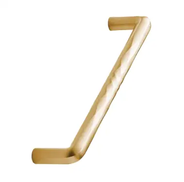 Click Here To Enlarge This Photo Of Furnipart 'Shuffle' Cabinet Pull L172mm / C160mm - Brushed Gold (543160160-33)