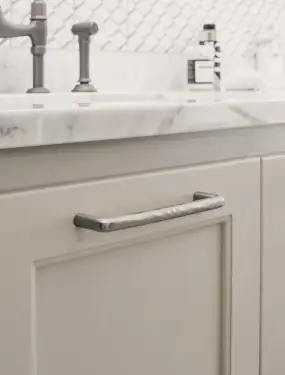 Click Here To Enlarge This Photo Of Furnipart 'Shuffle' Cabinet Pull L172mm / C160mm - Inox Look (543160160-66)