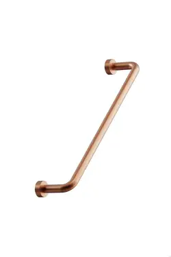 Click Here To Enlarge This Photo Of Furnipart 'Lounge' Cabinet Pull L142mm / C128mm - Brushed Copper (546260128-96)