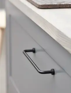 Furnipart 'Lounge' Cabinet Pull L174mm / C160mm - Matt Black (546260160-99)
