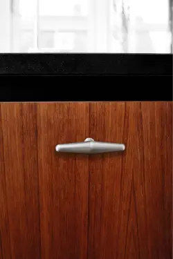 Click Here To Enlarge This Photo Of Furnipart 'Balance' Cabinet Knob L90mm - Inox Look (546860090-66)